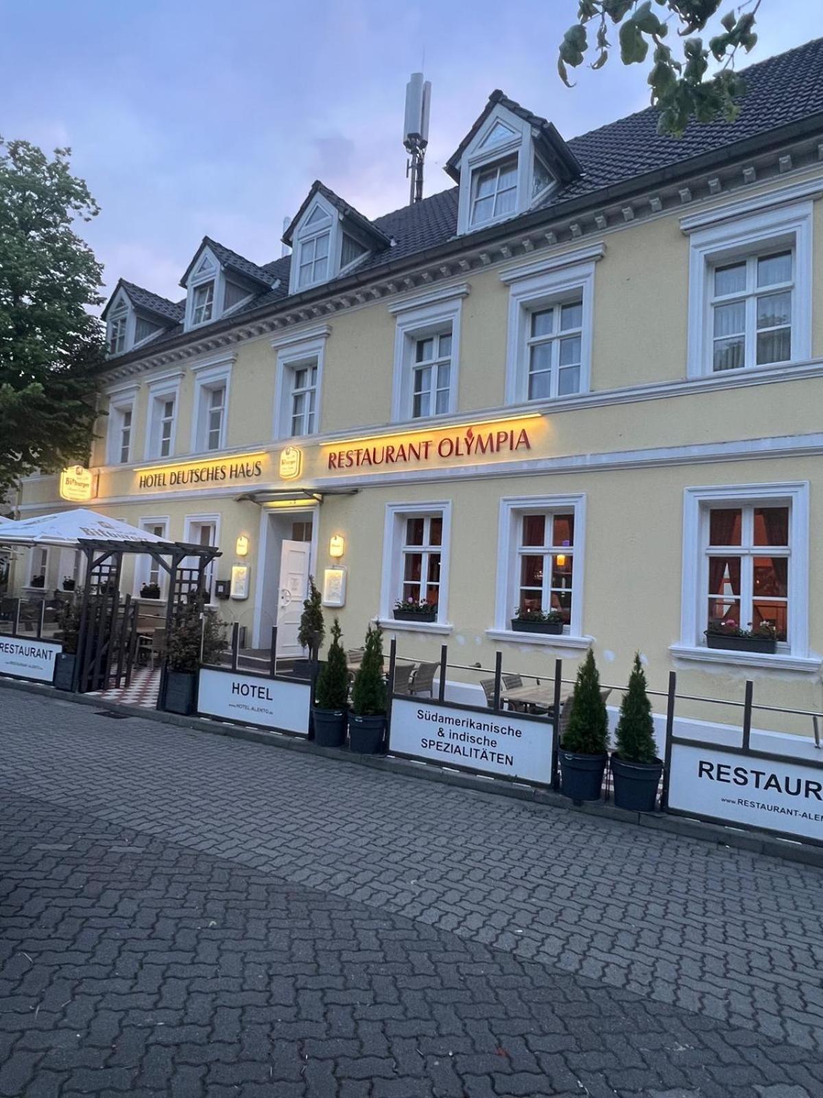 Hotel Alento Im Deutschen Haus Restaurant Olympia Магдебург Екстер'єр фото